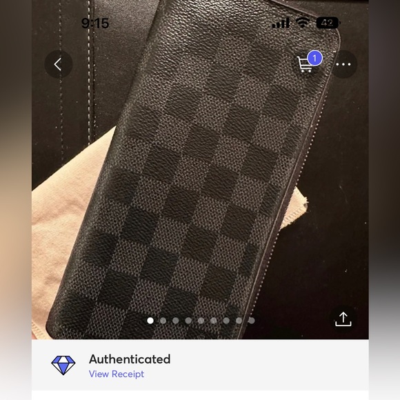 Louis Vuitton Damier Graphite wallet - Picture 6 of 8